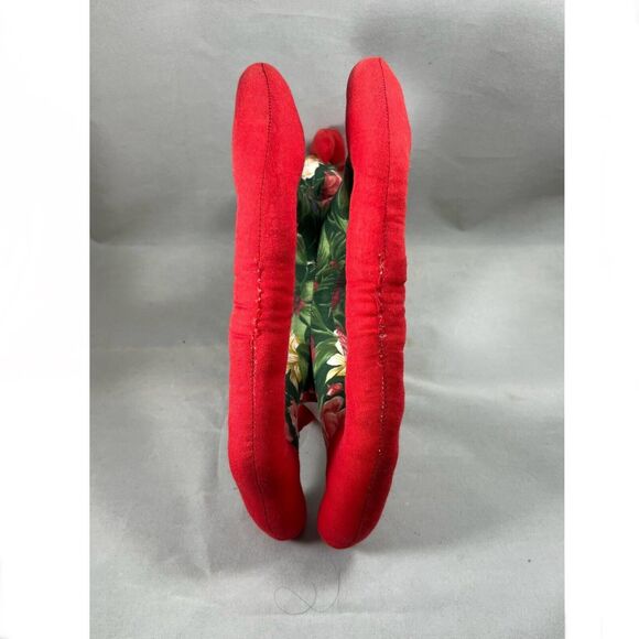 Vintage 1992 Four Star International Floral Plush Rocking Horse - Picture 5 of 11